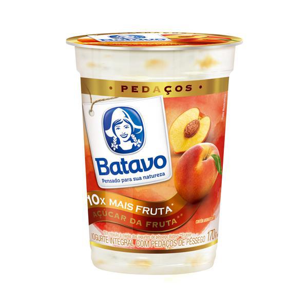 IOGURTE BATAVO COPO PEDACOS PESSEGO 170G