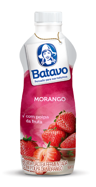 IOGURTE BATAVO MORANGO 900G