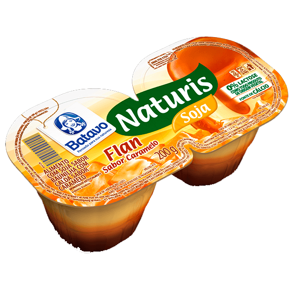 IOGURTE BATAVO NATURIS FLAN CARAMELO 100G