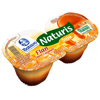 IOGURTE BATAVO NATURIS FLAN CARAMELO 100G