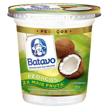IOGURTE BATAVO PEDACOS COCO 500G