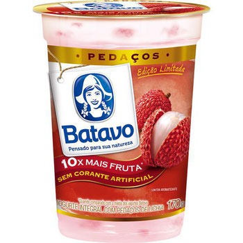 IOGURTE BATAVO PEDACOS LICHIA 170G