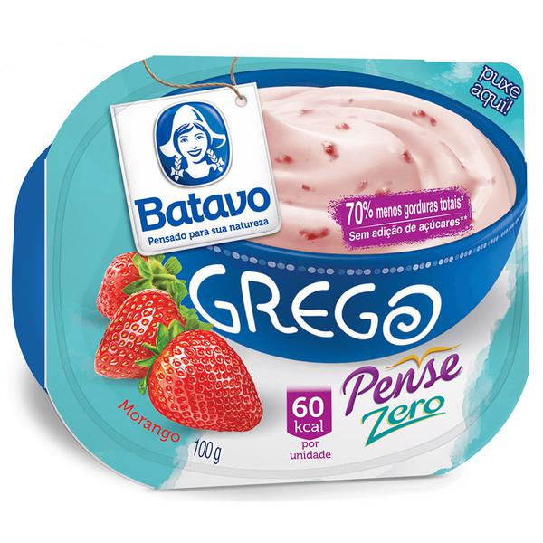 IOGURTE BATAVO PENSE ZERO MORANGOL 100G