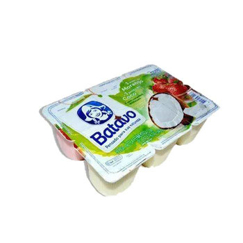 IOGURTE BATAVO POLPA MORANGO COCO 90G