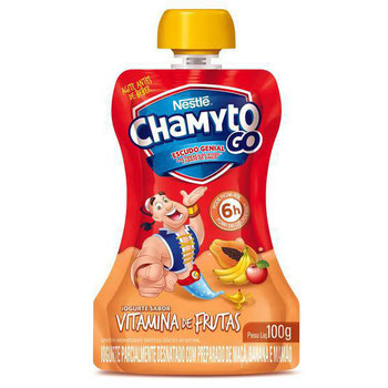IOGURTE CHAMYTO VITAMINA DE FRUTAS 100G