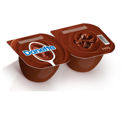 IOGURTE DANONE DANETTE CHOCOLATE LEITE 110G