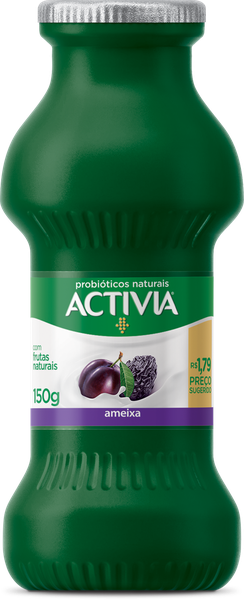 Leite Fermentado Danone Activia 150gr Ameixa