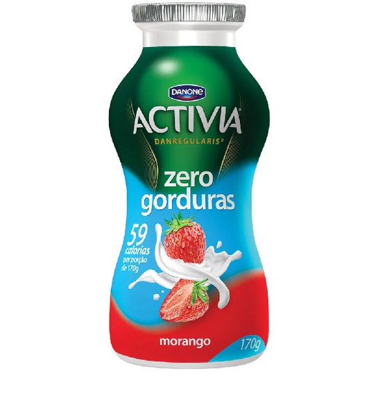 IOGURTE DANONE GAR ACTIVIA MORANGO 170G
