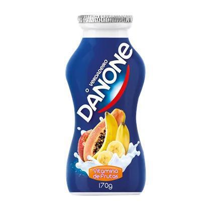 IOGURTE DANONE GARRAFA VITAMINA FRUTAS 170G