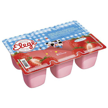 IOGURTE ELEGE POLPA MORANGO 90G