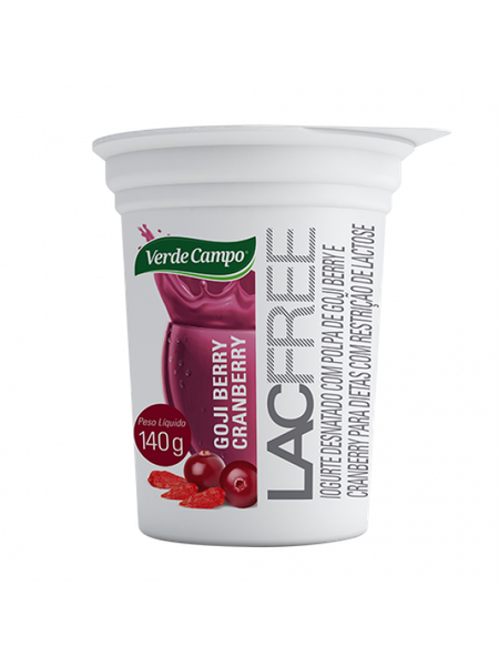 IOGURTE LACFREE GOJI BERRY 140G