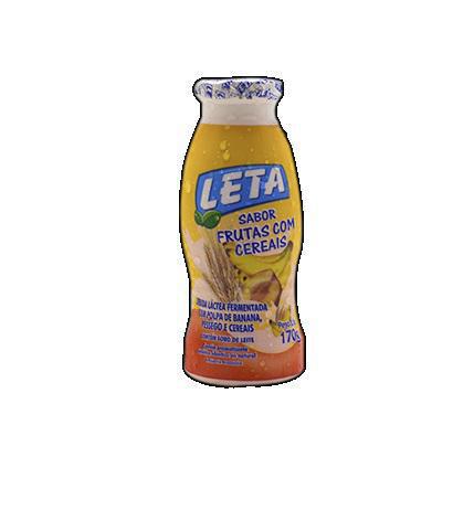 IOGURTE LETA AMEIXA FRUTAS COM CEREAIS 170G
