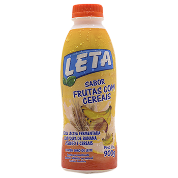 IOGURTE LETA GARRAFA F. CEREAIS 900G