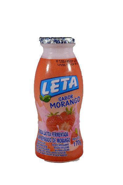 IOGURTE LETA MORANGO GARRAFA 170G