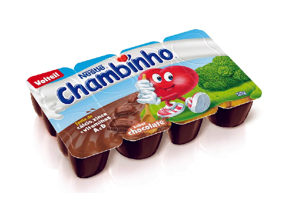 Sobremesa Láctea Chocolate Nestlé Chambinho 320gr