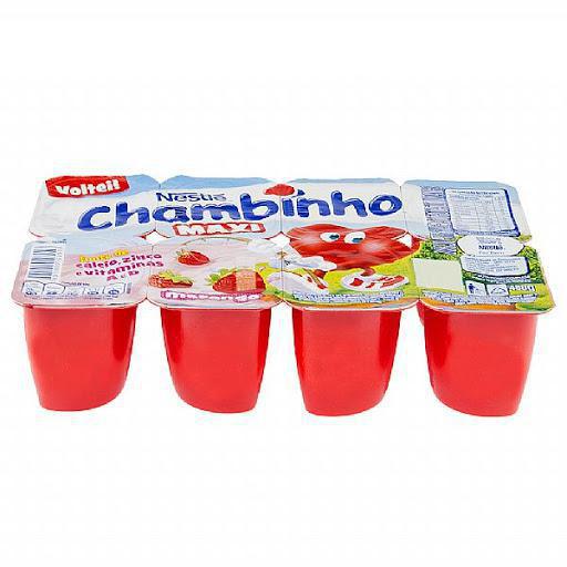 IOGURTE NESTLE CHAMBINHO MAXI MORANGO 60G