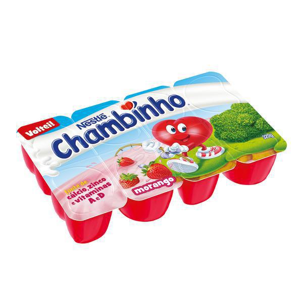 Chambinho Nestlé Morango 320gr