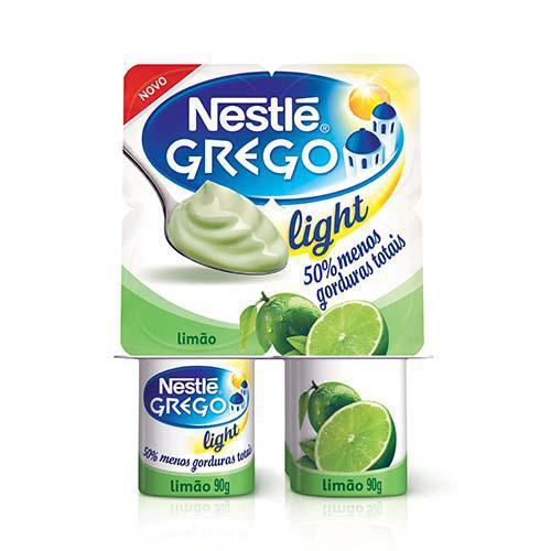 IOGURTE NESTLE GREGO LIGHT LIMAO 90G