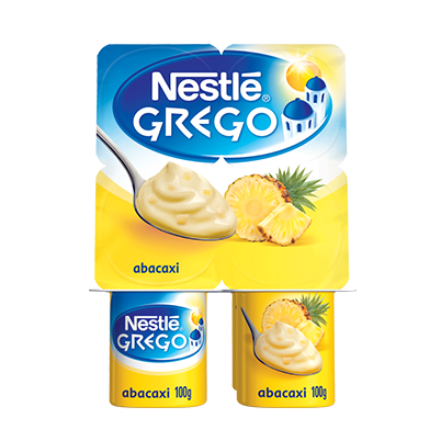IOGURTE NESTLE GREGO POLPA ABACAXI 100G
