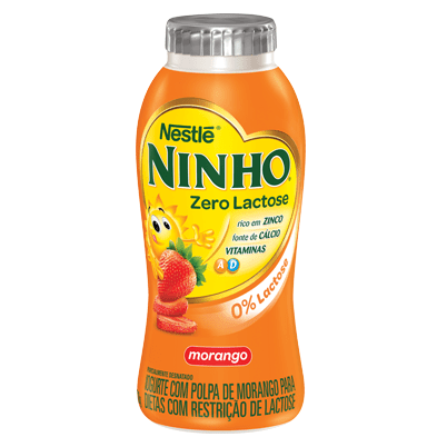 IOGURTE NESTLE NINHO ZERO LACTOSE MORANGO 170G