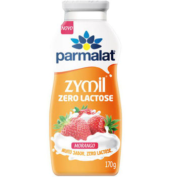 IOGURTE PARMALAT ZERO LACTOSE MORANGO 170G