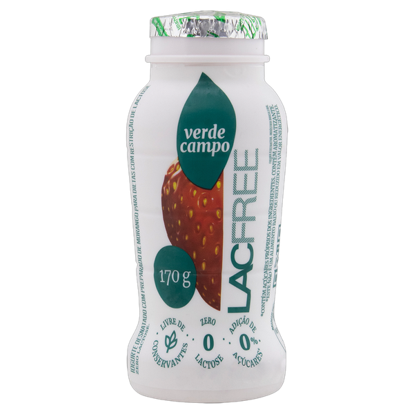IOGURTE VERDE C/LACFREE  MORANGO 170G