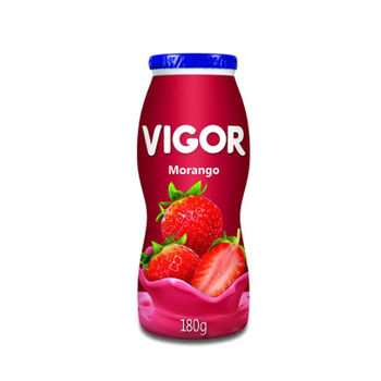 IOGURTE VIGOR MORANGO GARRAFA 180G