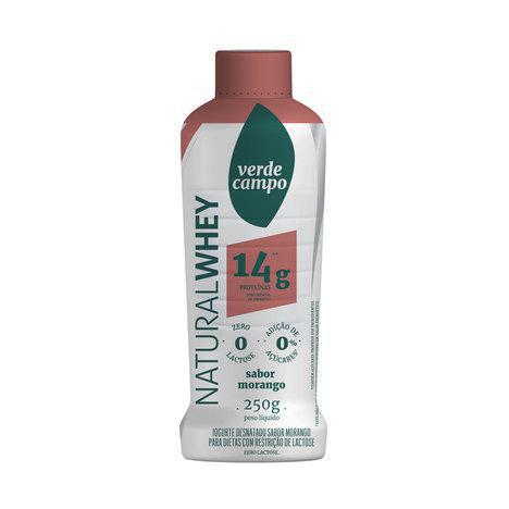 IOGURTE WHEY MORANGO VERDE CAMPO 250G