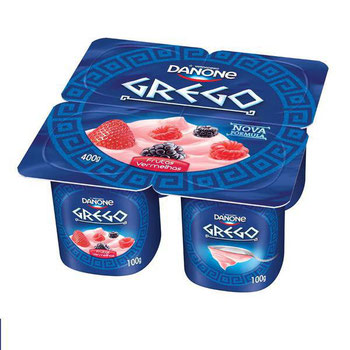 IOGUTE DANONE GREGO FRUTAS VERMELHAS 100G