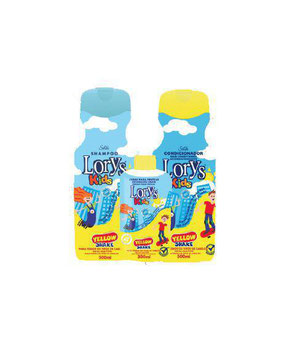 KIT LORYS KIDS YELLOW SHAKE SH  COND  CREME