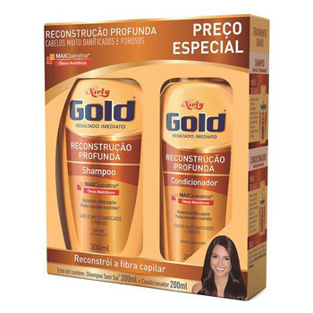KIT NIELY GOLD SH  COND RECONSTRUCAO PROFUNDA