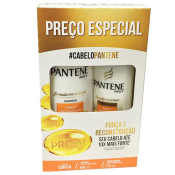 KIT PANTENE SH+COND LISO FORCA UND