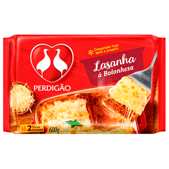 LASANHA A BOLONHESA PERDIGAO 600G