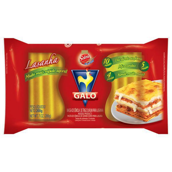 LASANHA GALO DIR FORNO 200G