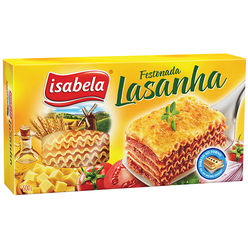 LASANHA ISABELA FESTONADA 500G