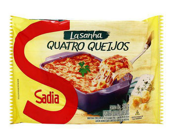 Lasanha Sadia 4 Queijos Caixa 600gr