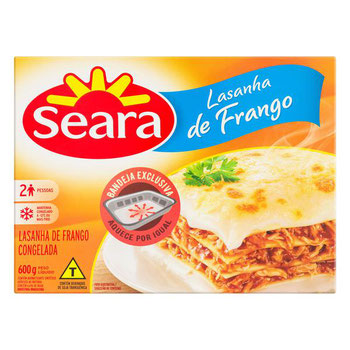 LASANHA SEARA FRANGO 600G