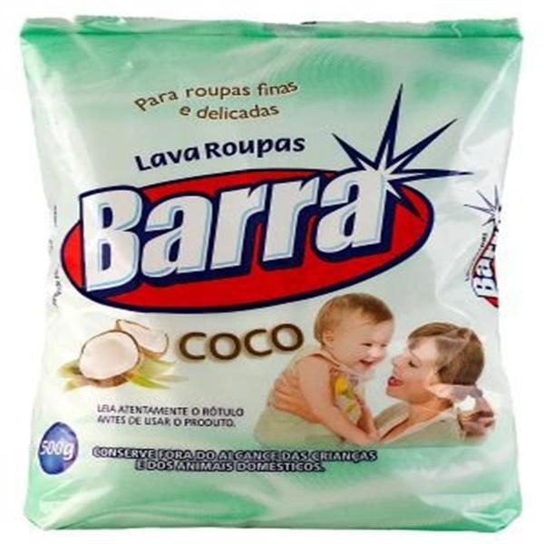 LAVA ROUPAS BARRA EM PO COCO 500G