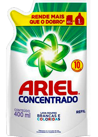 LAVA ROUPAS LIQ ARIEL 400ML