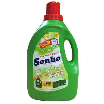 LAVA ROUPAS LIQUIDO SONHO 3L