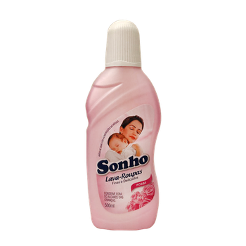 LAVA ROUPAS SONHO ROSA 500ML