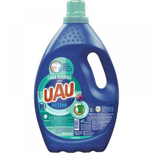 Lava Roupas Líquido Uau Active 3l