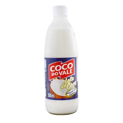 LEITE COCO DO VALE VIDRO 500ML