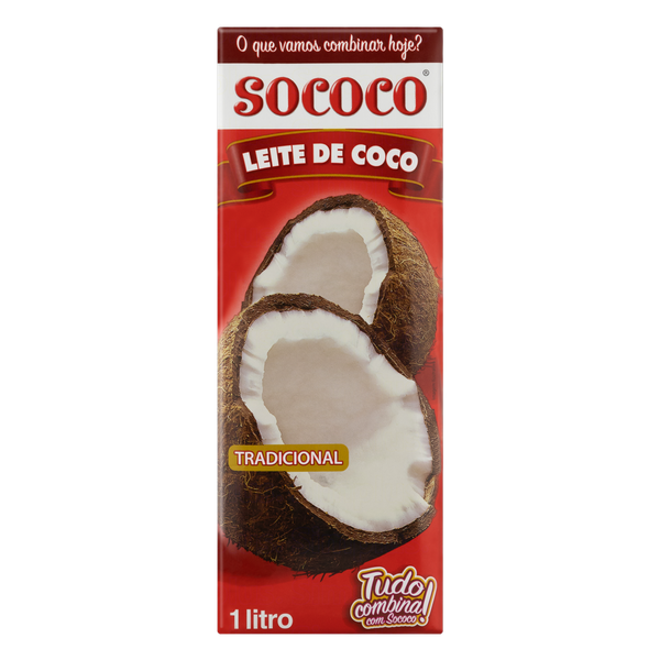LEITE DE COCO SOCOCO  TETRA 1LT