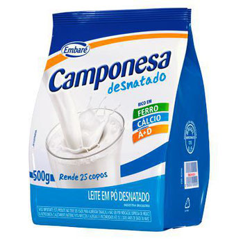 LEITE EM PO CAMPONESA DESNATADO 500G