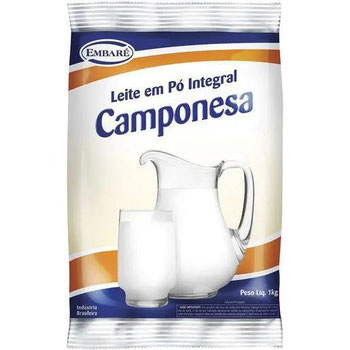 LEITE EM PO CAMPONESA SACHET INTEGRAL 1KG