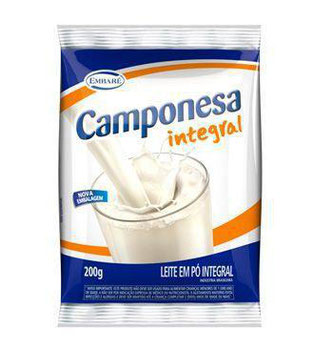 LEITE EM PO CAMPONESA SACHET INTEGRAL 200G