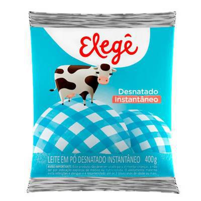 LEITE EM PO DESNATADO INSTATANEO SACHE ELEGE 400G