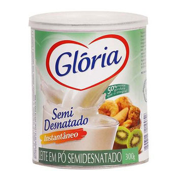 LEITE EM PO GLORIA SEMI DESNATADO 300G
