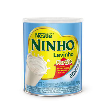 LEITE EM PO NINHO SEMIDESNATADO 400G